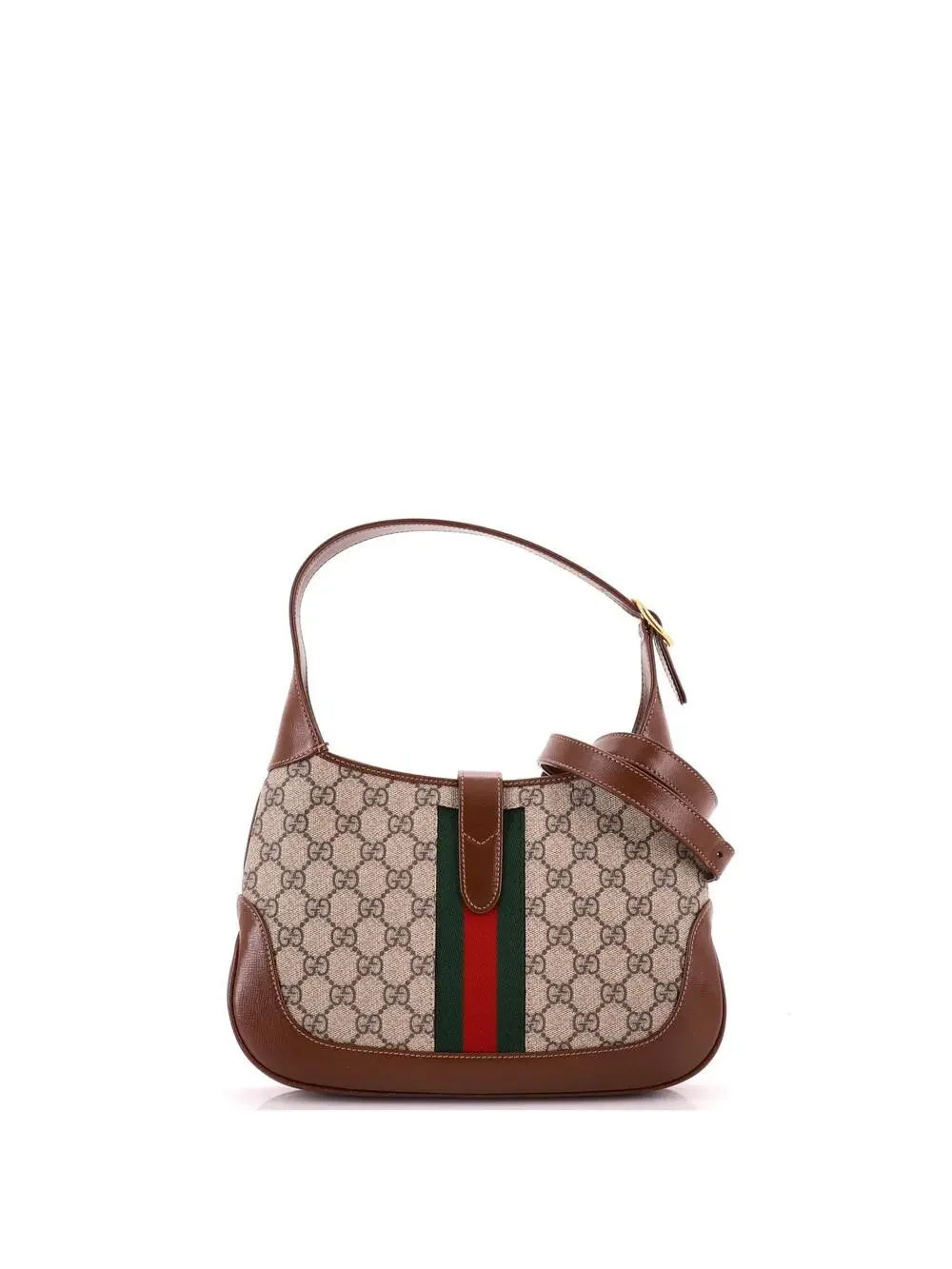 Gucci Jackie Hobo Gg Coated Canvas #331525G23B
